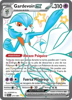 Gardevoir ex #217/091 · Pokémon