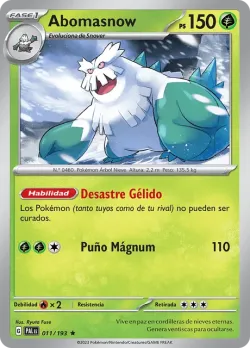 Abomasnow #011/193 · Pokémon