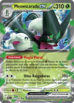Meowscarada ex #015/193 · Pokémon