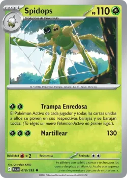 Spidops #018/193 · Pokémon