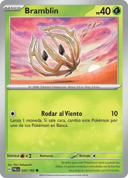 Bramblin #022/193 · Pokémon