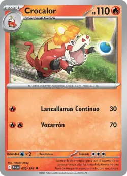 Crocalor #036/193 · Pokémon