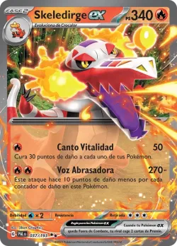 Skeledirge ex #037/193 · Pokémon