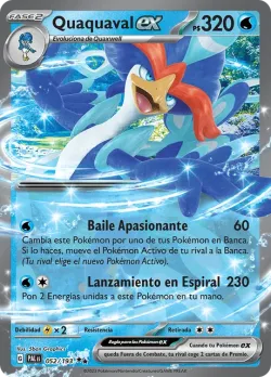 Quaquaval ex #052/193 · Pokémon