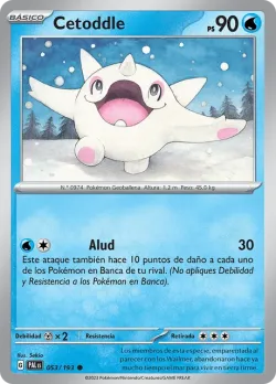 Cetoddle #053/193 · Pokémon