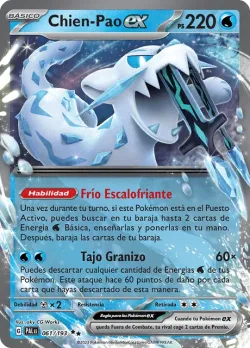 Chien-Pao ex #061/193 · Pokémon