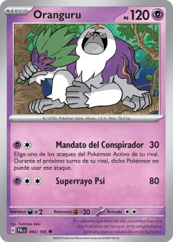 Oranguru #094/193 · Pokémon