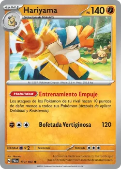 Hariyama #113/193 · Pokémon