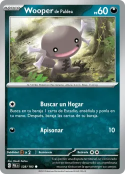 Paldean Wooper #128/193 · Pokémon
