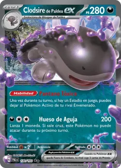 Paldean Clodsire ex #130/193 · Pokémon