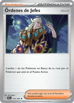 Boss's Orders #172/193 · Pokémon