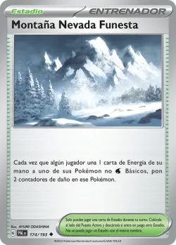 Calamitous Snowy Mountain #174/193 · Pokémon