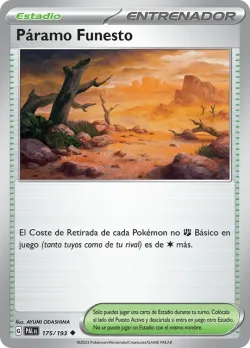 Calamitous Wasteland #175/193 · Pokémon