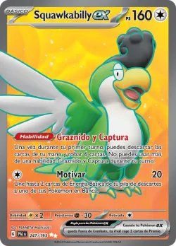 Squawkabilly ex #247/193 · Pokémon