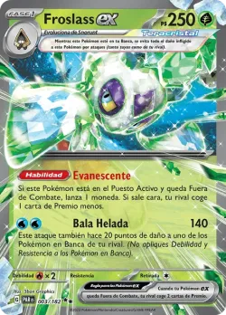 Froslass ex #003/182 · Pokémon