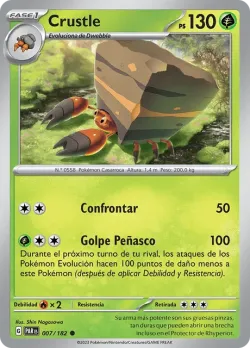 Crustle #007/182 · Pokémon