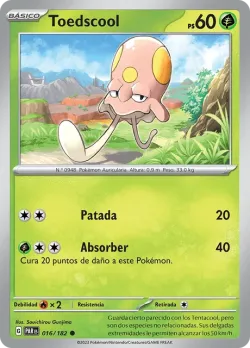 Toedscool #016/182 · Pokémon