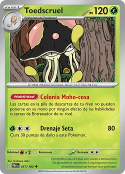 Toedscruel #017/182 · Pokémon