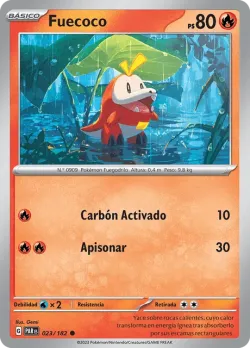 Fuecoco #023/182 · Pokémon