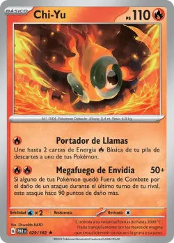 Chi-Yu #029/182 · Pokémon
