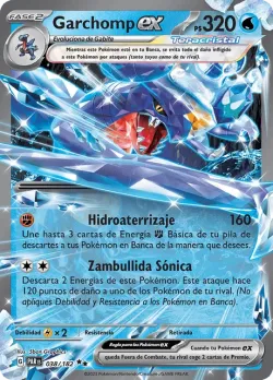 Garchomp ex #038/182 · Pokémon