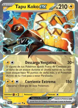 Tapu Koko ex #068/182 · Pokémon