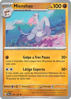 Mienshao #097/182 · Pokémon