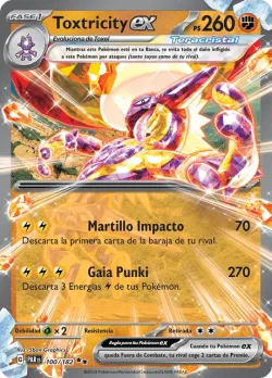 Toxtricity ex #100/182 · Pokémon