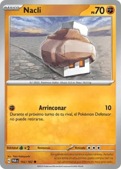 Nacli #102/182 · Pokémon
