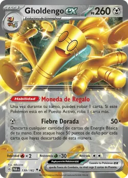 Gholdengo ex #139/182 · Pokémon