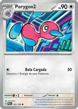 Porygon2 #143/182 · Pokémon