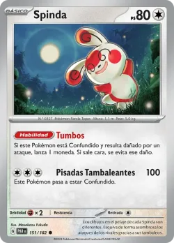 Spinda #151/182 · Pokémon