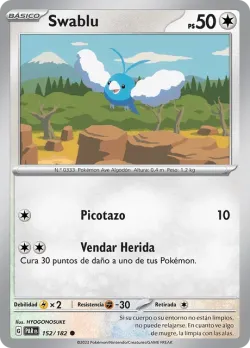 Swablu #152/182 · Pokémon