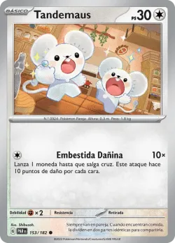 Tandemaus #153/182 · Pokémon