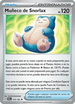 Snorlax Doll #175/182 · Pokémon