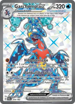 Garchomp ex #219/182 · Pokémon