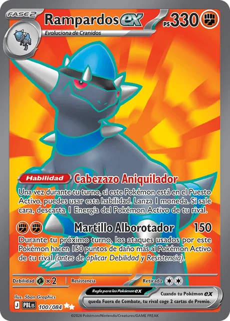Rampardos ex 「PBL 100」「ES」