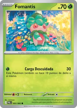 Fomantis #003/084 · Pokémon