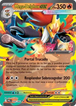 Mega Delphox ex #008/084 · Pokémon