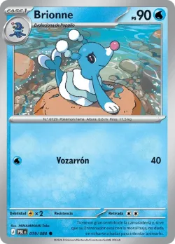 Brionne #019/084 · Pokémon