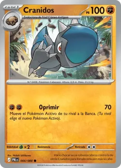 Cranidos #044/084 · Pokémon