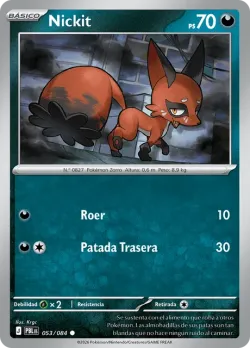 Nickit #053/084 · Pokémon