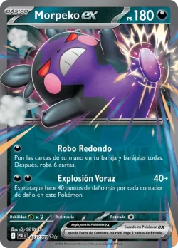 Morpeko ex #055/084 · Pokémon