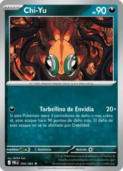 Chi-Yu #059/084 · Pokémon