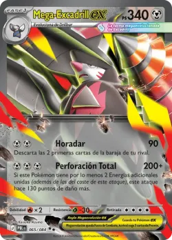 Mega Excadrill ex #065/084 · Pokémon