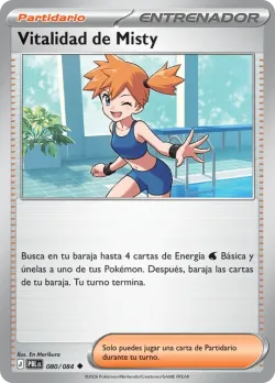 Misty's Vitality #080/084 · Pokémon