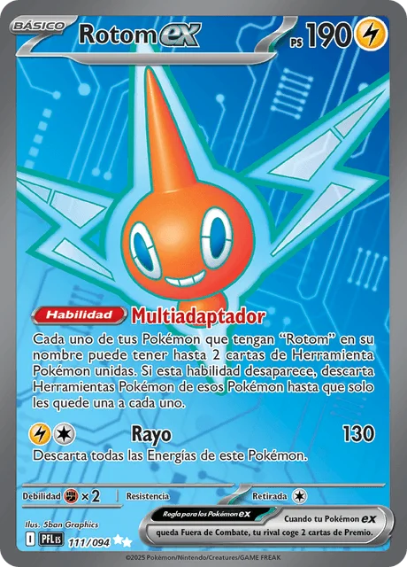 Rotom ex 「PFL 111」「ES」