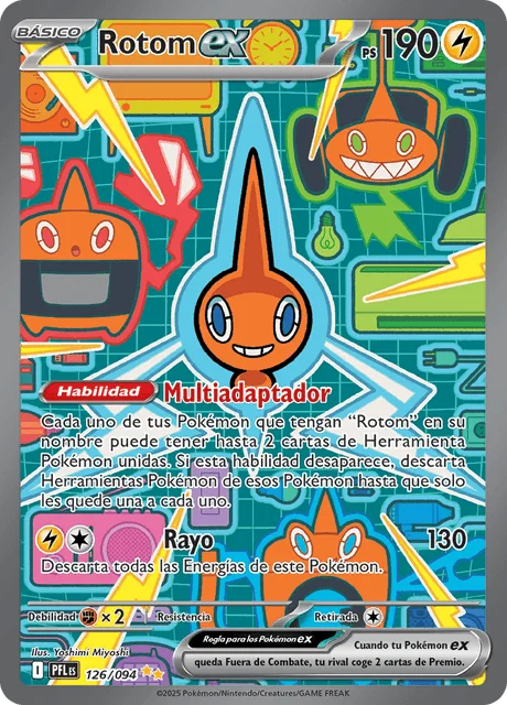 Rotom ex 「PFL 126」「ES」
