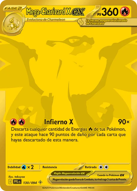 Mega Charizard X ex 「PFL 130」「ES」