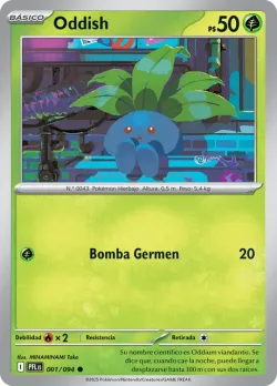 Oddish #001/094 · Pokémon